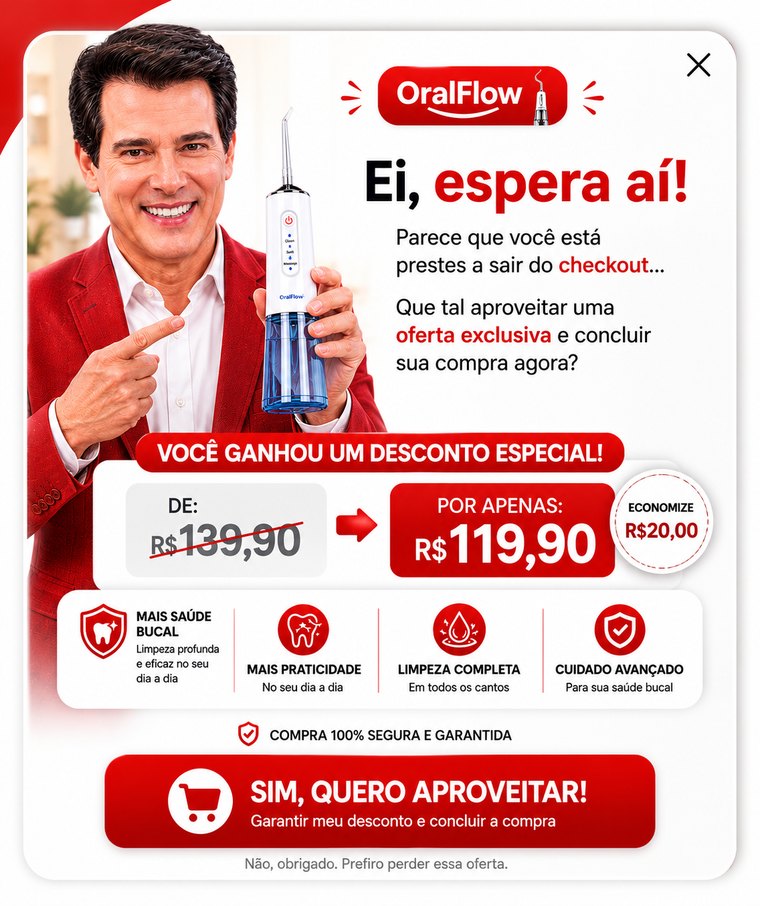 Espera! Ganhe um desconto especial e finalize com cupom